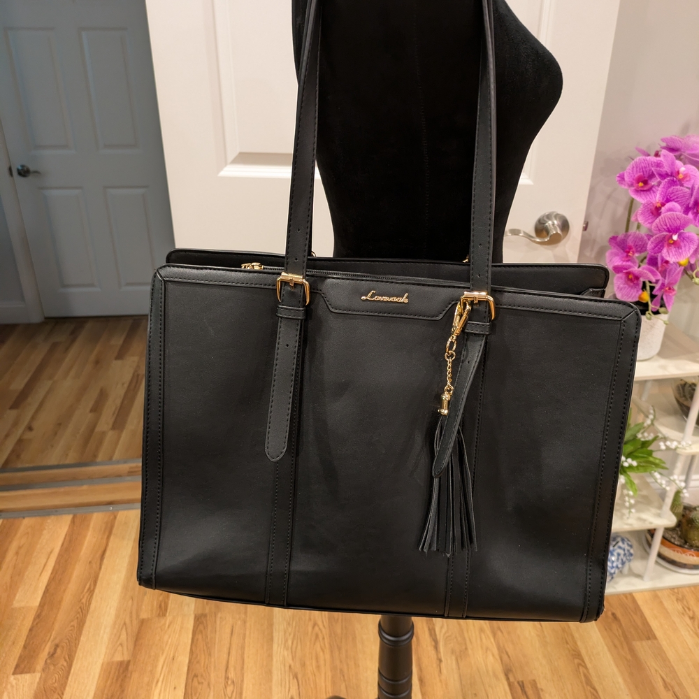 Lovelavook Women's 16.5 x 12" Handles 13" Laptop Tote Briefcase